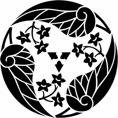 花付き三つ割り葵