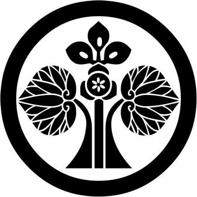 丸に変わり花立ち葵（２）