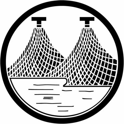 丸に二つ干網に水（１）