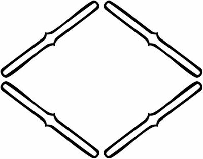 四つ網目菱（１）