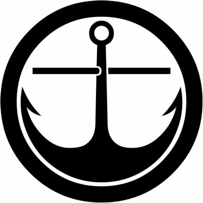 丸に汽船錨（１）