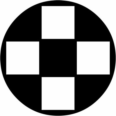 石持ち地抜き四つ石・石持ちに四つ石