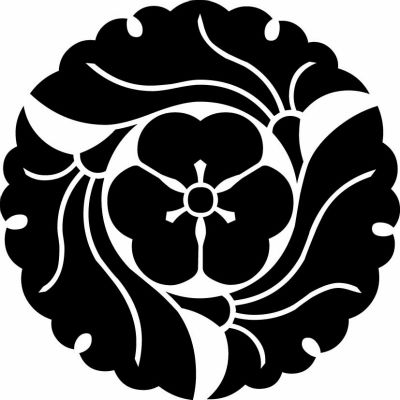 三つ追い銀杏に片喰・銀杏輪に片喰・蛇の目銀杏に片喰