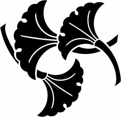 三つ落ち葉銀杏・三つ落ち銀杏・三つ散り銀杏