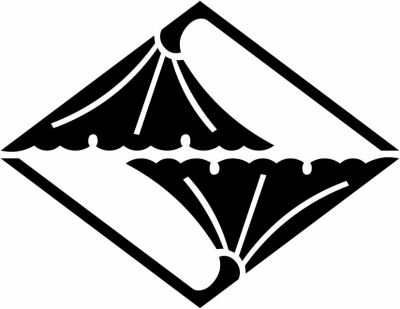 二つ銀杏菱・対い銀杏菱