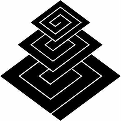 三階稲妻菱・三階重ね稲妻菱