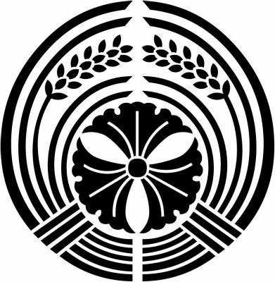 抱き稲に三つ銀杏（１）