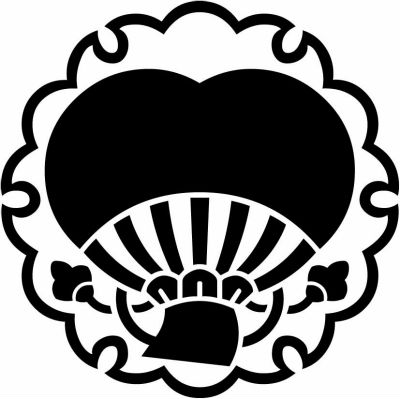 雪輪に変わり唐団扇