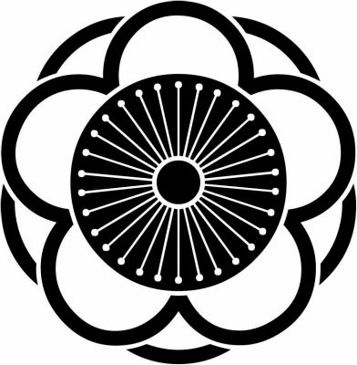 中陰八重向こう梅