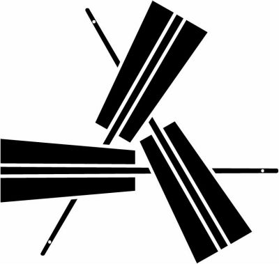 三本組み扇・三つ組み扇