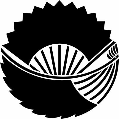 二つ雁木扇の丸・二本雁木扇の丸