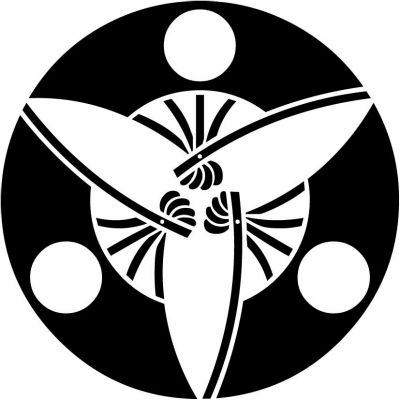 日の丸三つ反り扇