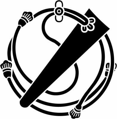 房付き閉じ檜扇・房付きすぼめ檜扇