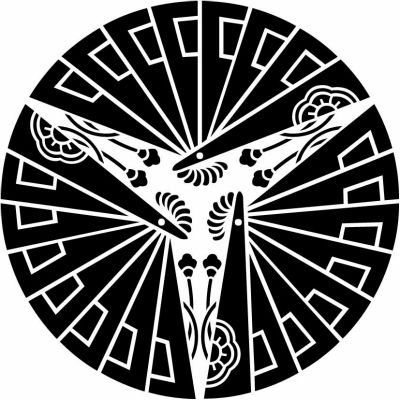 両房付き三つ檜扇