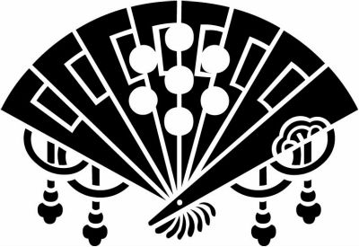 檜扇に地抜き七曜