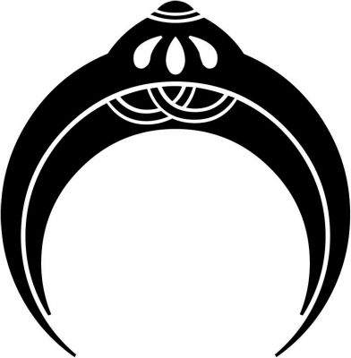 建部笠（１）・建部家笠