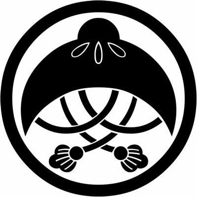 中輪に房付き笠