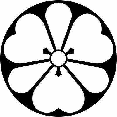 石持ち地抜き棒剣片喰