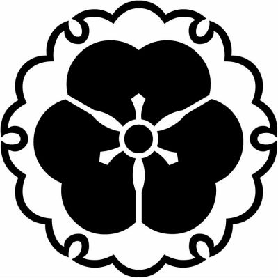 雪輪に片喰（１）