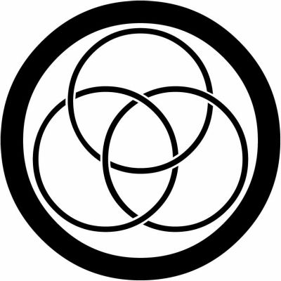 丸に細三つ金輪