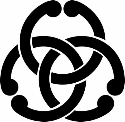 鐶三つ組み金輪・鐶三つ金輪・鐶三つ組み合い輪