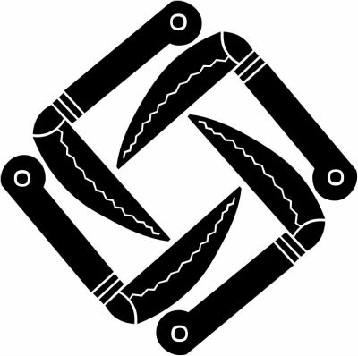 四つ角鎌・四つ鎌角・隅立て四つ鎌