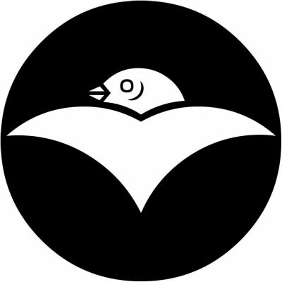 石持ち地抜き雁金