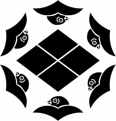 六つ雁金に武田菱