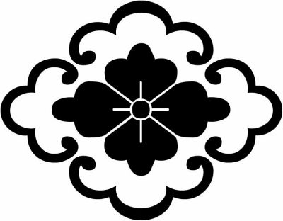 唐鐶木瓜に花菱