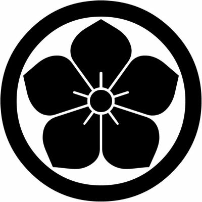 丸に桔梗（２）