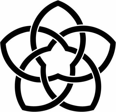 変わり釜敷桔梗