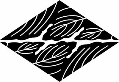 割り菊の葉菱・割り菊葉菱