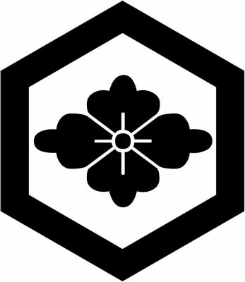 一重亀甲に花菱（２）