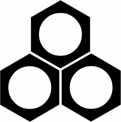 三つ盛り鉄砲亀甲