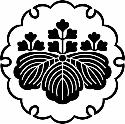 雪輪に五三桐・雪輪に五三の桐