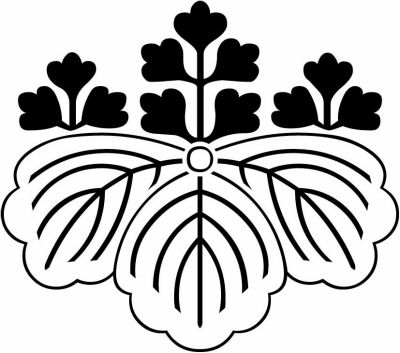 葉陰五三桐・葉陰五三の桐