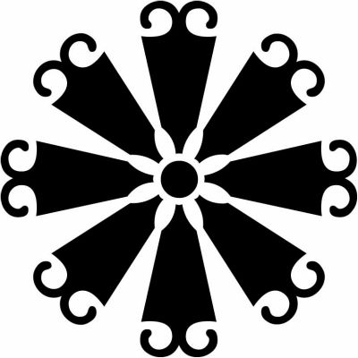 八つ笄車・八つ笄