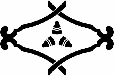 琴柱菱に三つ琴の爪・琴柱菱に琴爪