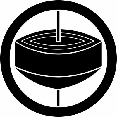 丸に独楽・丸に一つ独楽