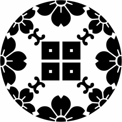 桜浮線綾に平四つ目