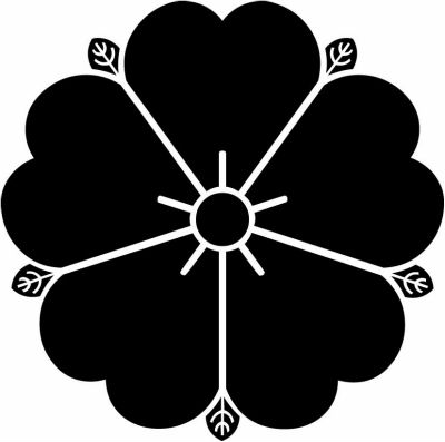 葉敷き桜（１）