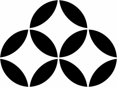 持ち合い三つ七宝・三つ持ち合い七宝