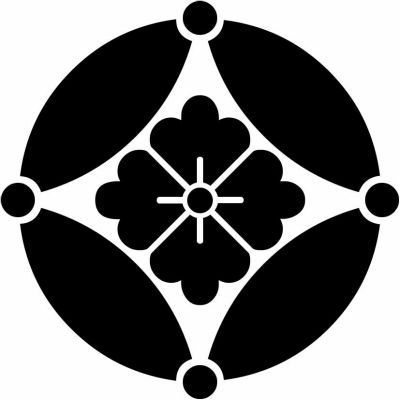 星付き七宝に花角