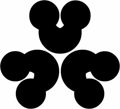 頭合わせ三つ洲浜・三つ頭合わせ洲浜