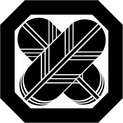 平隅切り角に違い鷹の羽・隅切り平角に違い鷹の羽