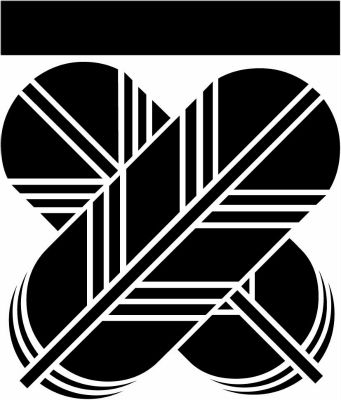 一つ引き両に違い鷹の羽（１）