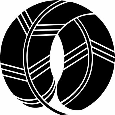 一つ折れ鷹の羽の丸