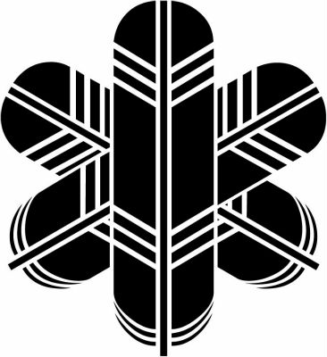 三つ違い鷹の羽・三本違い鷹の羽・三つ重ね鷹の羽