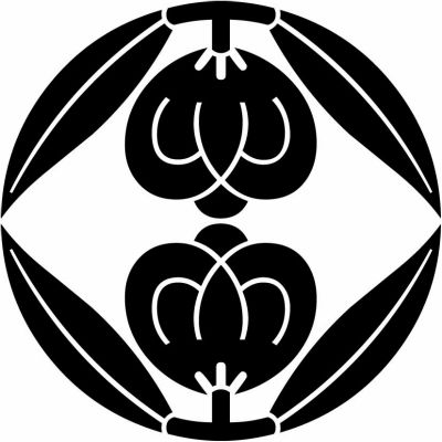 対い茶の実・上下対い茶の実