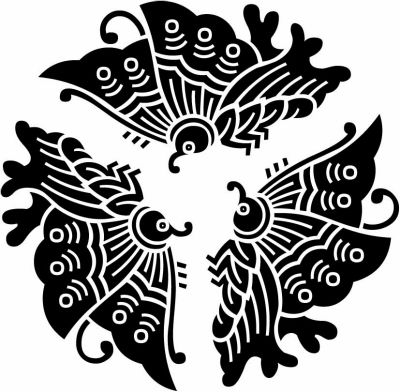 三つ揚羽蝶・三つ寄せ揚羽蝶